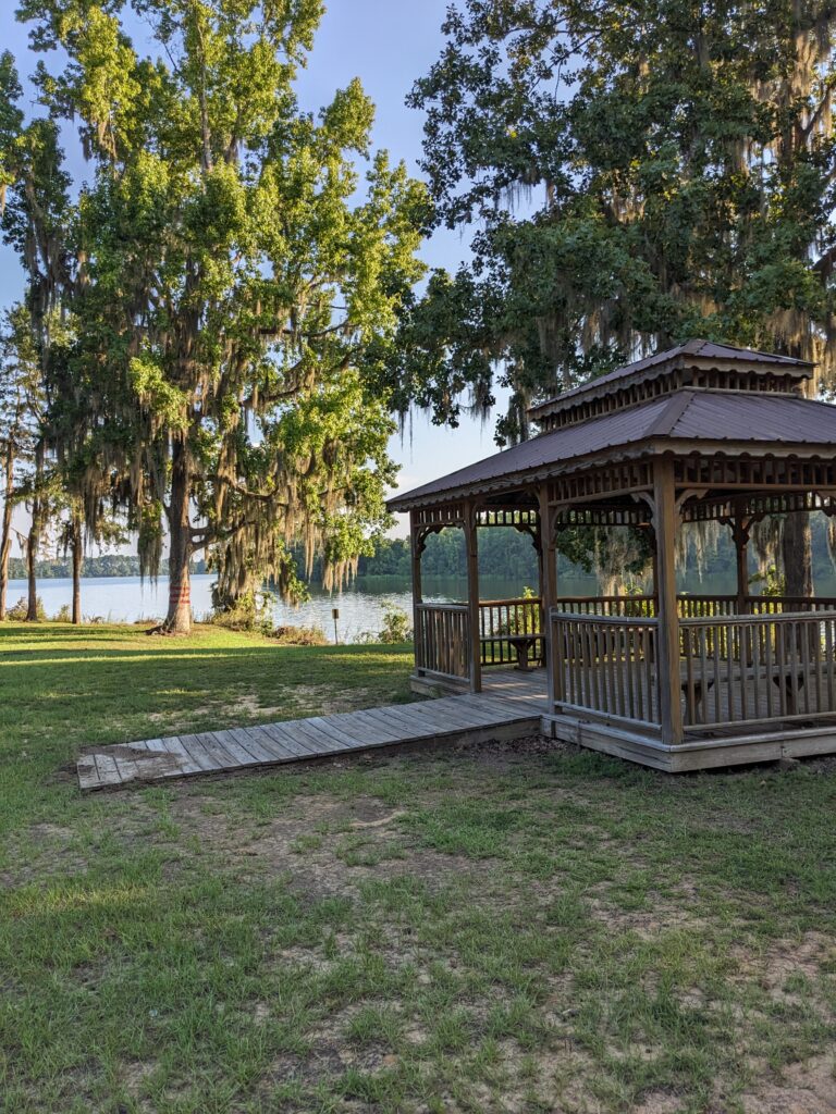 Pavillion at Florence Marina State Park, GA